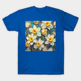 Folk Art Daffodils T-Shirt